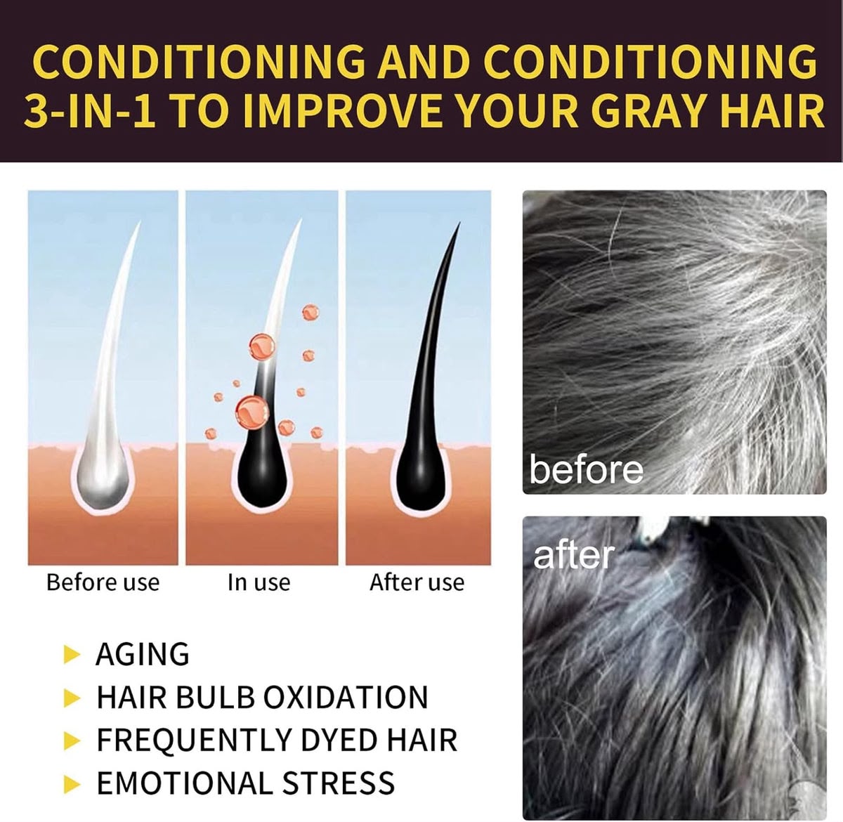Hair Dye (Shampoo)